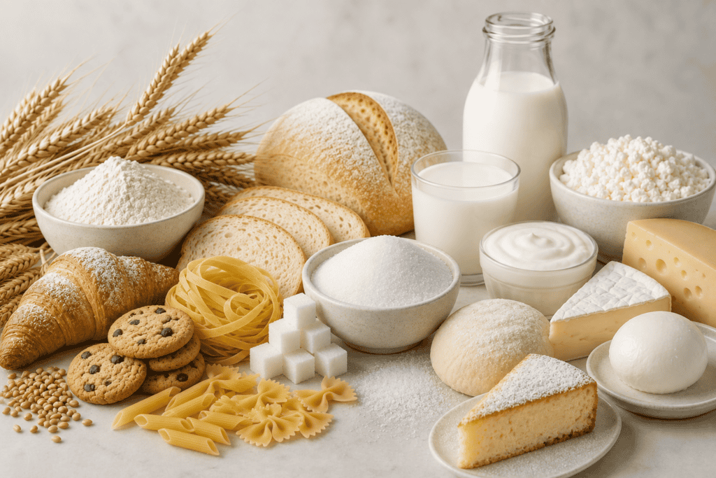 Das weiße Gift: Wie Zucker, Weizen und Milchprodukte deine Haut beeinflussen können